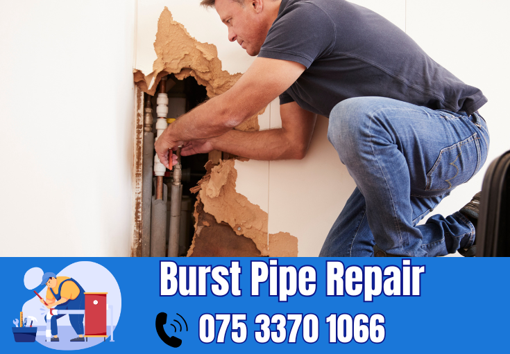 burst pipe repair Sidcup